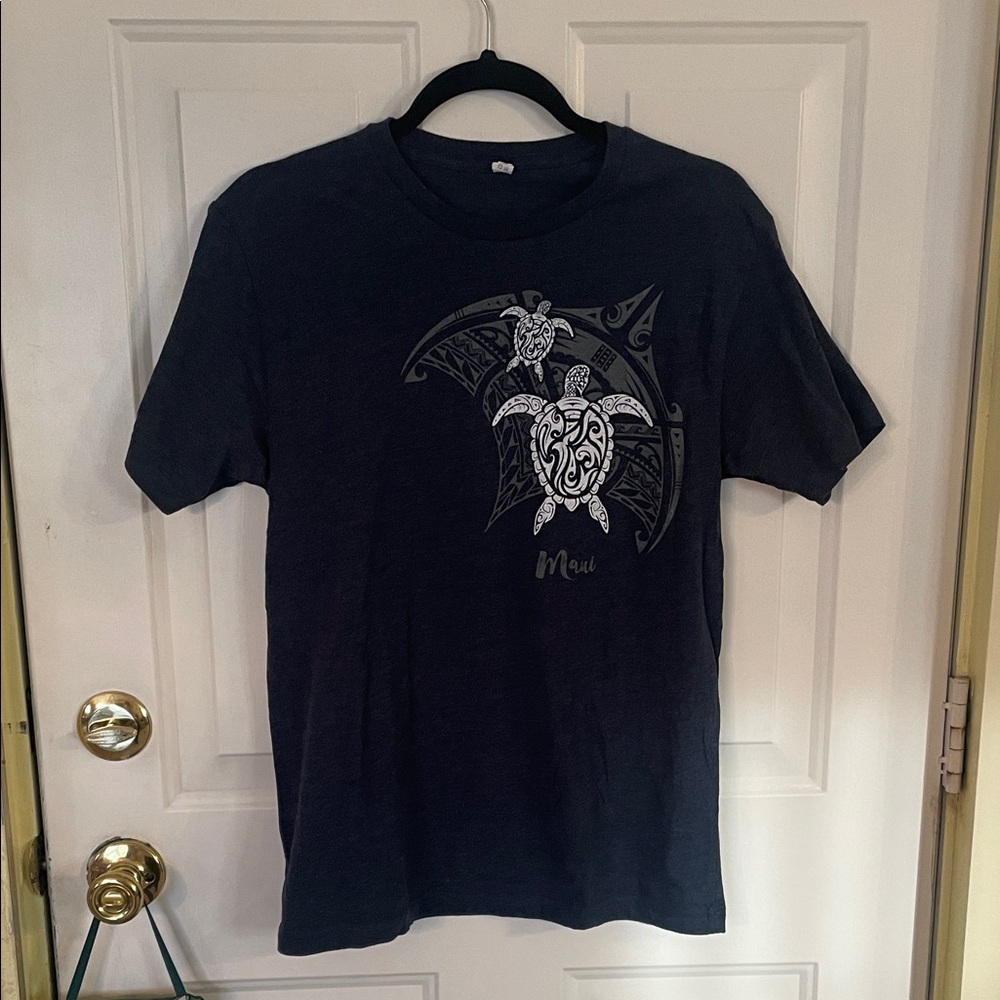 Men's Blue Graphic T-Shirt